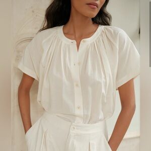 Jenni Kayne Willow Blouse - Cream